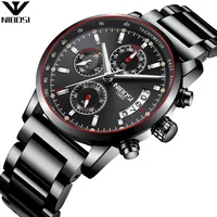 

NIBOSI 2327 Wrist Watch Wholesale Classic Mens Dress Watch with Chronograph Quartz Movement
