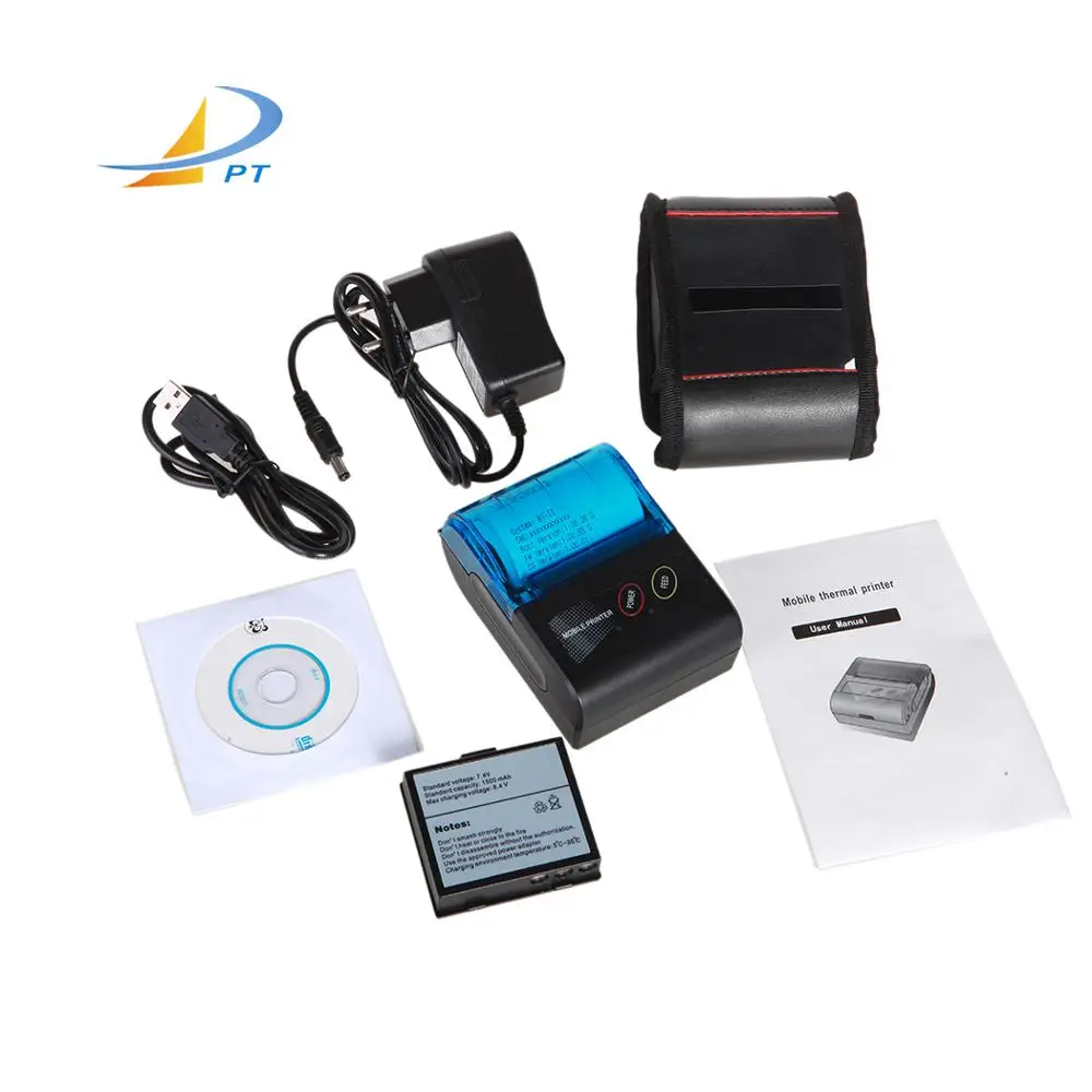 Mini Wireless 58mm portable android bluetooth printer for Android mobile printer bluetooth BT-II