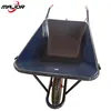WB3502 garden home building concrete heavy duty no hole tray wheelbarrow with quick release design easy for dumping