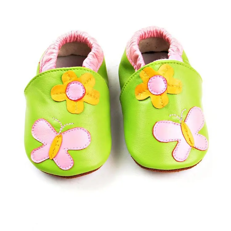 
LB7008 fashion design cartoon newborn baby girl leather shoes 