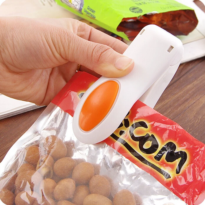 Mini Snack Machine Capper Portable Hand-Held Plastic Bag