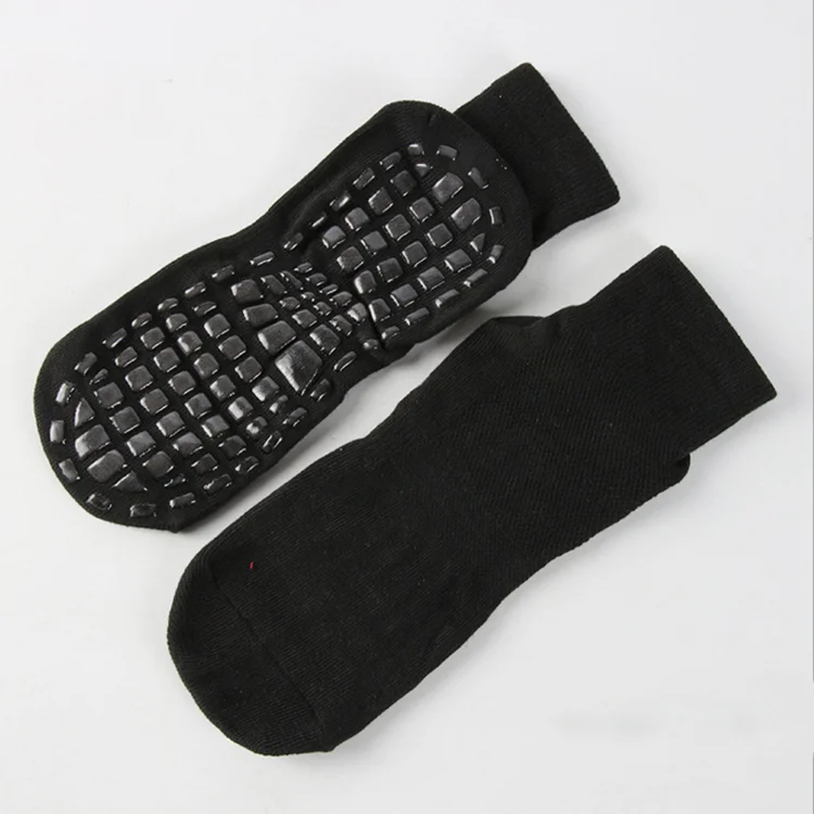 

Amazon Popular sale Anti Slip Grip Leather Sole Yoga split toe socks