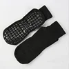 Amazon Popular sale Anti Slip Grip Leather Sole Yoga split toe socks