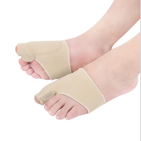 

Amazon Hot Selling Orthotic Silicon Gel Socks Toe Separating Socks, Nude