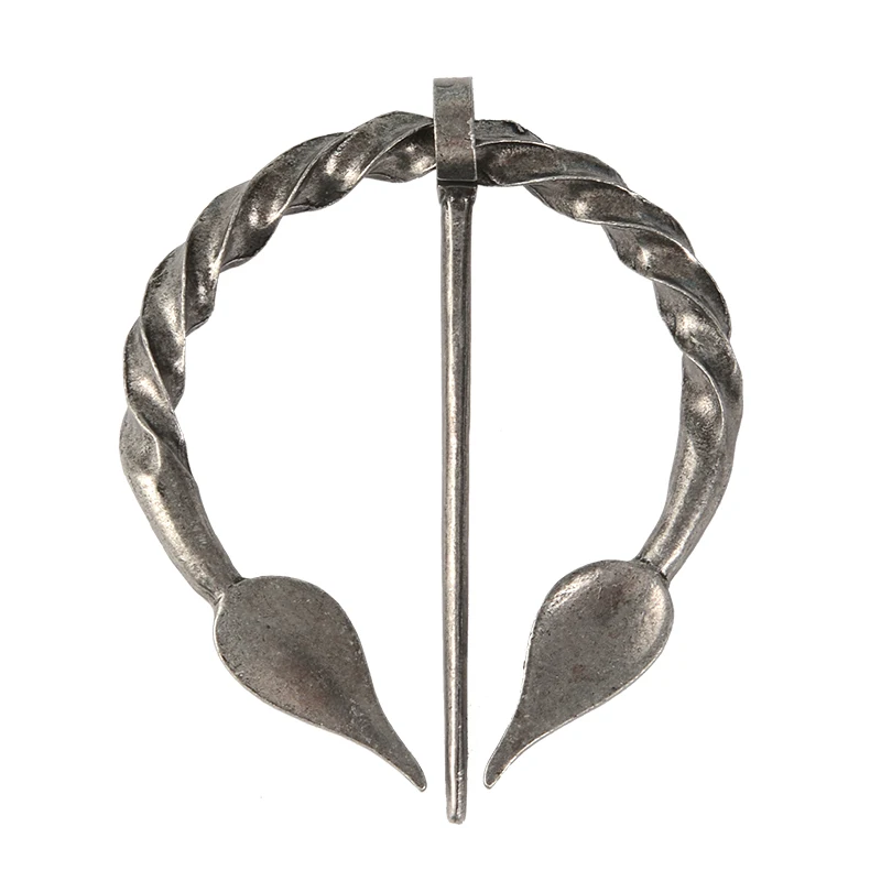 

Viking age forged Brooch Ireland Norse Viking Pin for scarves shawl coat Cloak Brooch Pin Retro vintage jewelry for men women, Picture