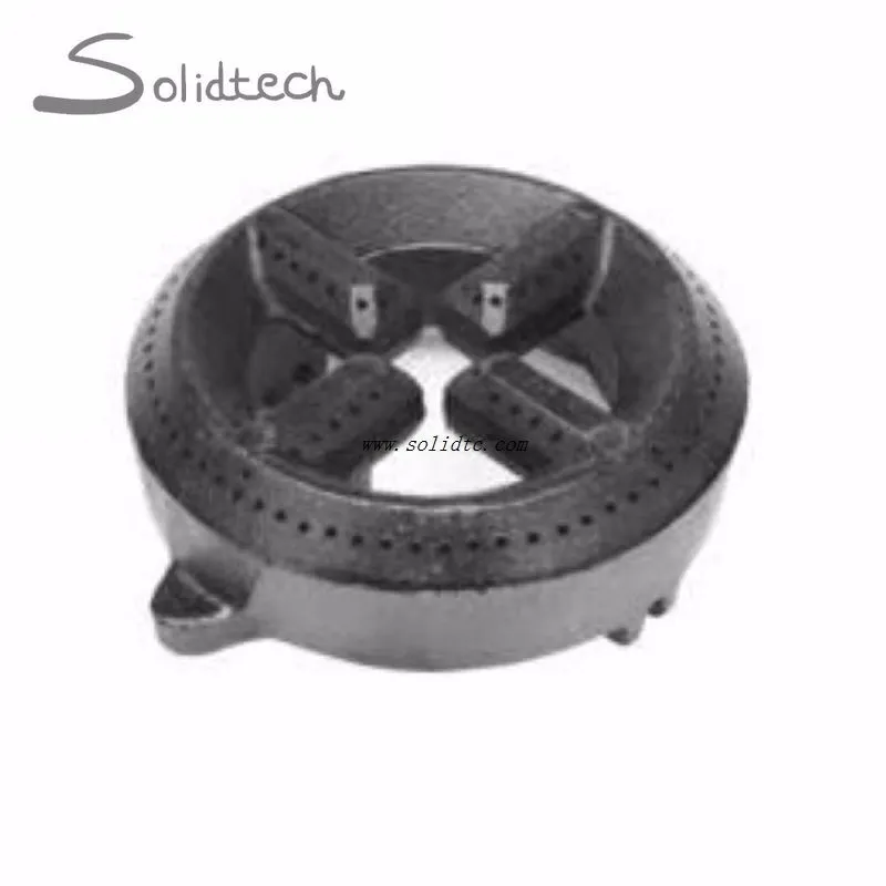 Long Venturi Burner Commercial Cast Iron Propane Gas Stove Burner Spare