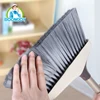 Boomjoy new design high quality broom dustpan set use foldable windproof plastic dustpan with broom set for home cleaning.