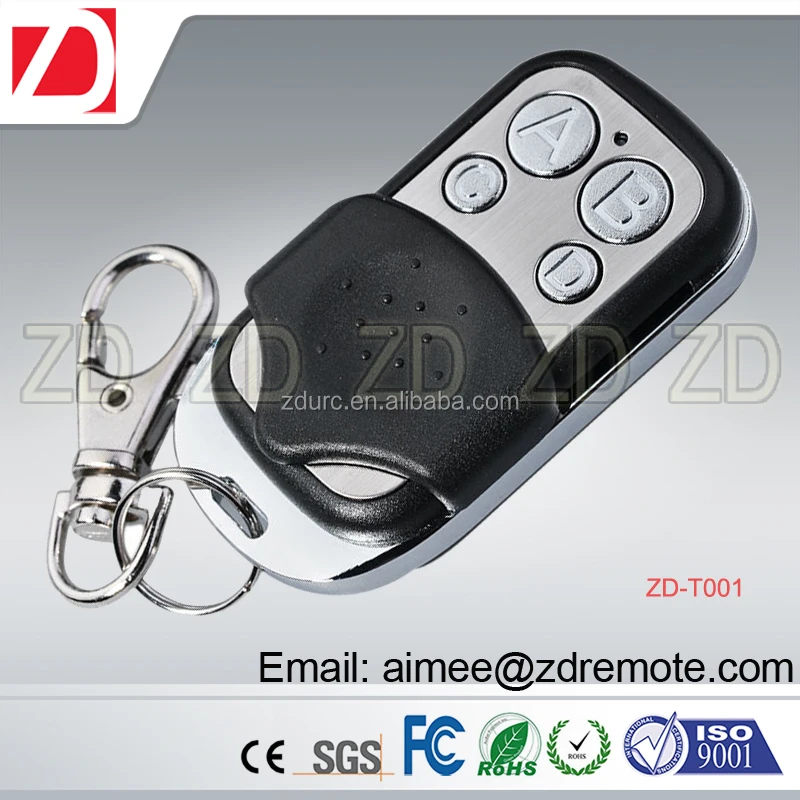 alarms 433,92 MHz Fixed-freq remote duplicator gates