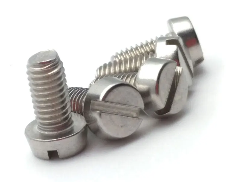 ISO 1207 DIN 84 Stainless Steel 304 Slotted Metric Cheese Head Screws