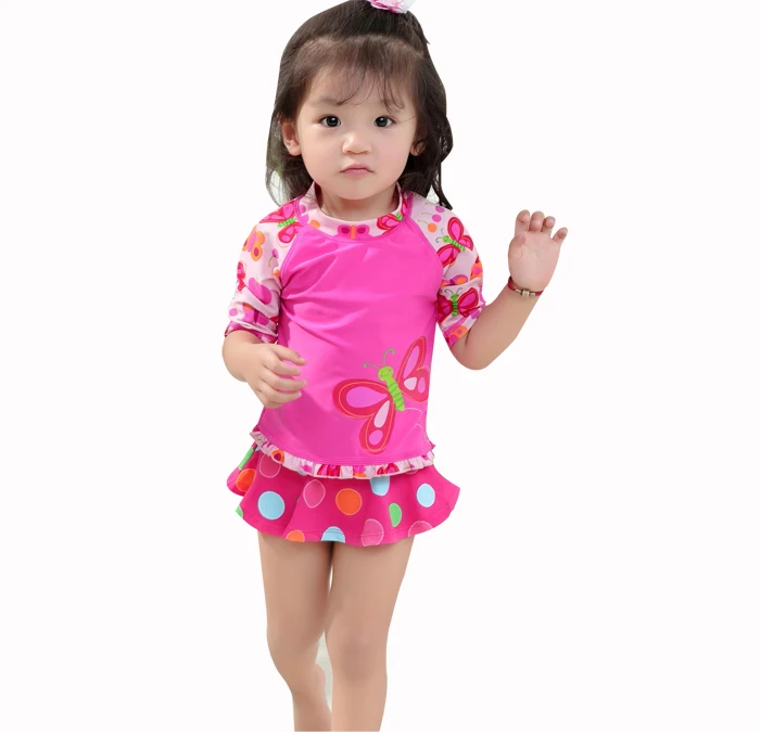 

Butterfly print Swimsuit dress set Butterfly print swimsuit