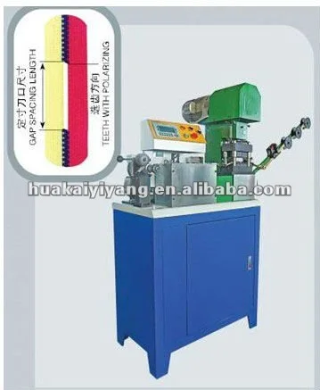 HKT-0610P Auto Plastic Zipper Gapping & Stripping Machine