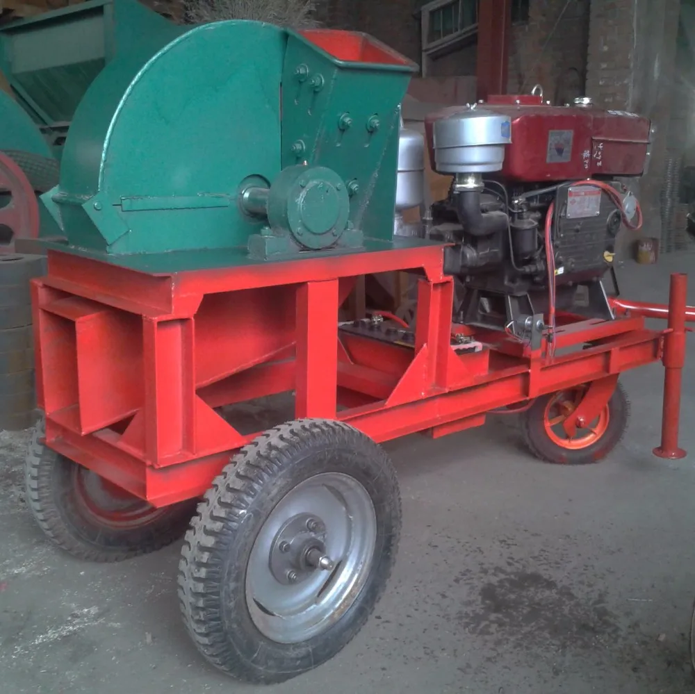 diesel engine wood shaving mill (2)