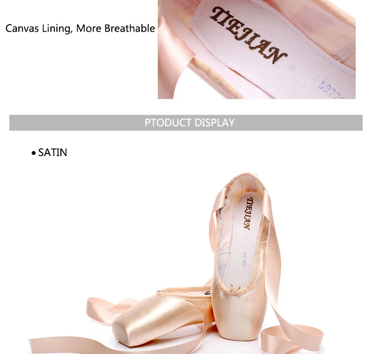 High-end ballet pointe suede sole training dance shoes