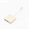 New multiport 3 In 1 USB 3.1 Type C To HDMI +Type C+USB 3.0 Adapter Cable