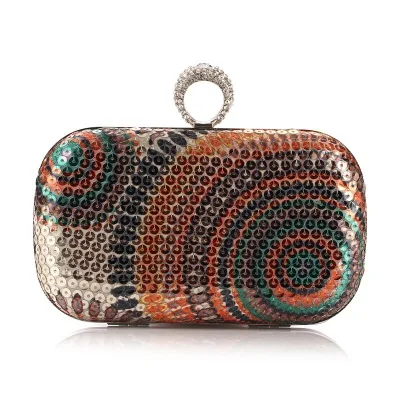 

2022 Newest Paillette Evening Bag Fashion Bridal Clutch Bag Ladies Even Party Wedding Purse