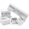 2018 High Quality Cheap Silver Plated Jewelry Ring Box Necklace Packaging Box