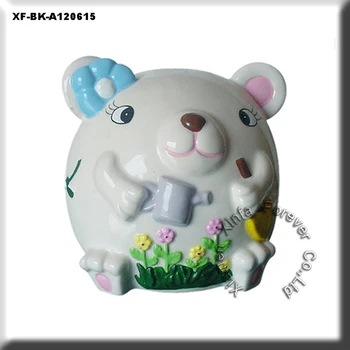 ceramic bear piggy bank