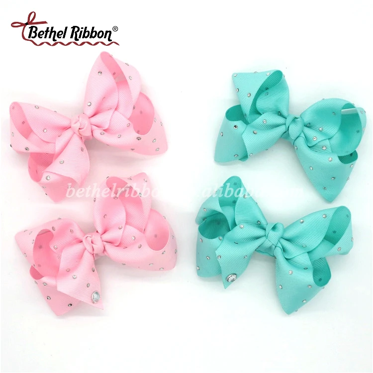 Rhinestone Alligator 8 Inch Large Baby Hair Bow Clip For Girl Buy