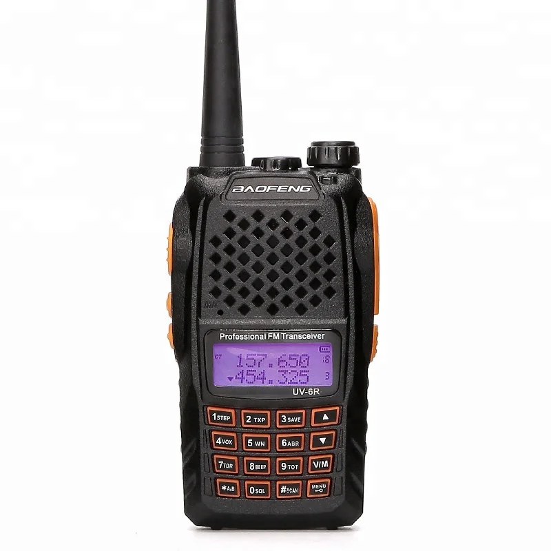 

Walkie Talkie Wholesaler Baofeng UV6R Long Range Walkie Talkie, Baofeng UV-6R, Black