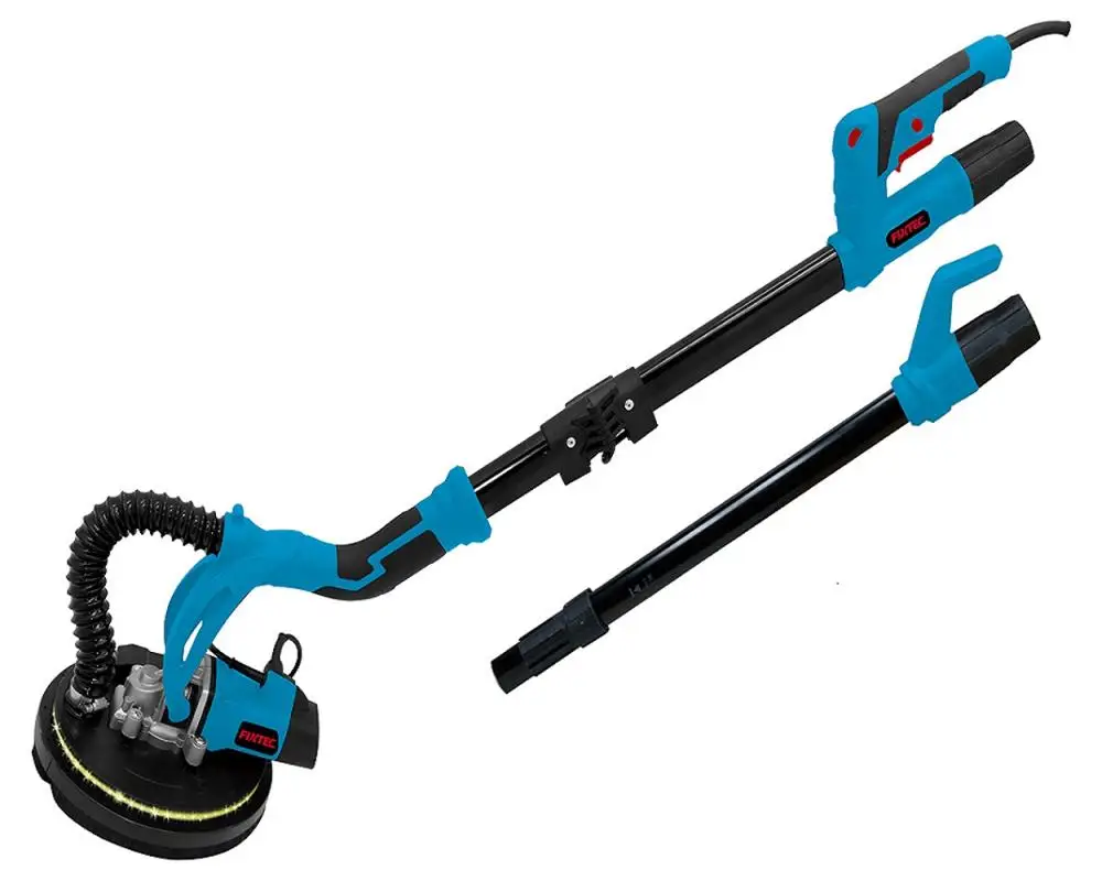 FIXTEC high quality 600W electric sander 225mm drywall sander with LED