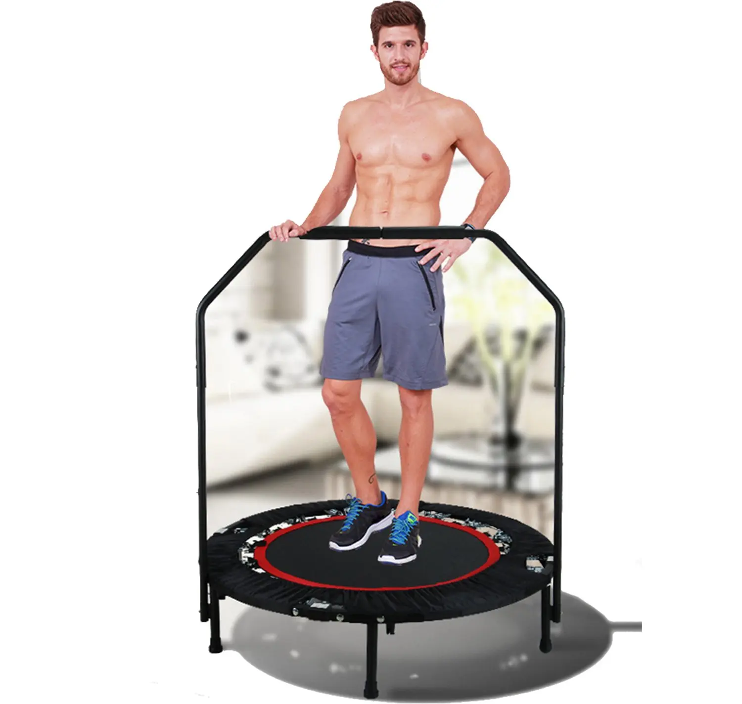 Fitness Trampoline In Home Rebounder Safe Secure Long Seller For Quality Durability By Japanese Standard Exercise Manual Incl Aerolife Home Jumping Dr 6600 Cancer Org In