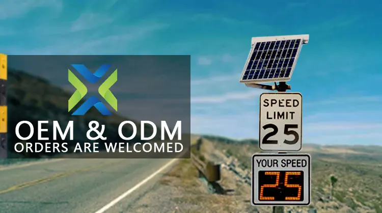 Superior Quality Customized Traffic Digital Radar Speed Sign Traffic With Statistics Function