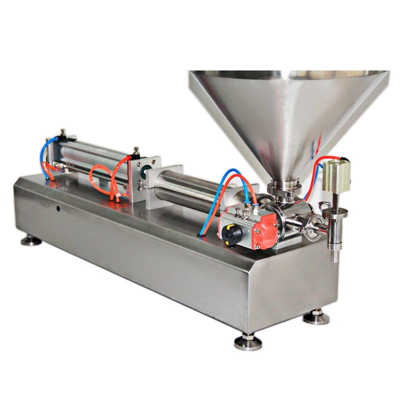 Desktop Pneumatic Small Cosmetic Cream Paste Bottle Filling Machine