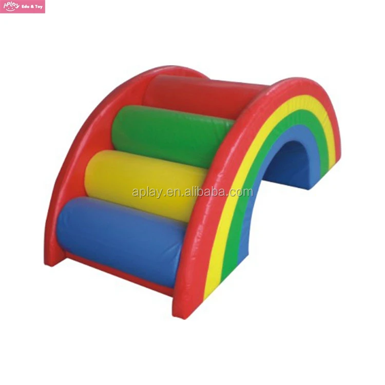 Rainbow Tunnel Bridge  for kids shopping mall soft play places.jpg