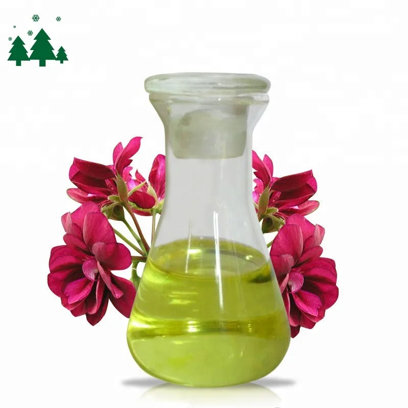 

High Quality Rose Geranium Oil for Fine Cosmetics essential oil bulk, Green-yellow or amber