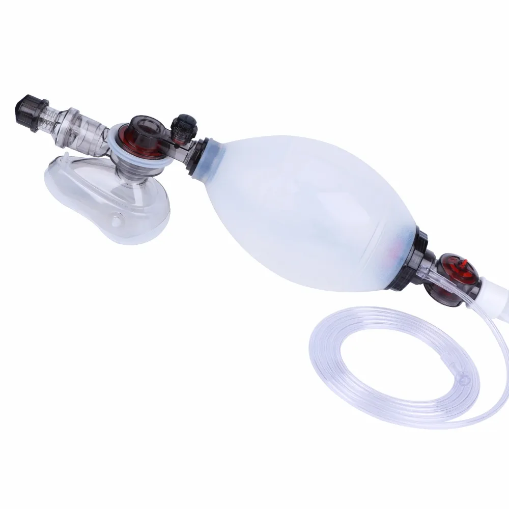 
Ambulance 100% medical grade silicone manual resuscitator 