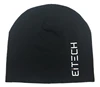 100% pure cotton beanie soft beanie light weight beanie in black fit for Sweden customer