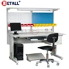 Detall- industrial Assembly line steel profile workbench table for workshop