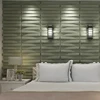 Creative original white color 3d embossed wall panel for bedroom decoration