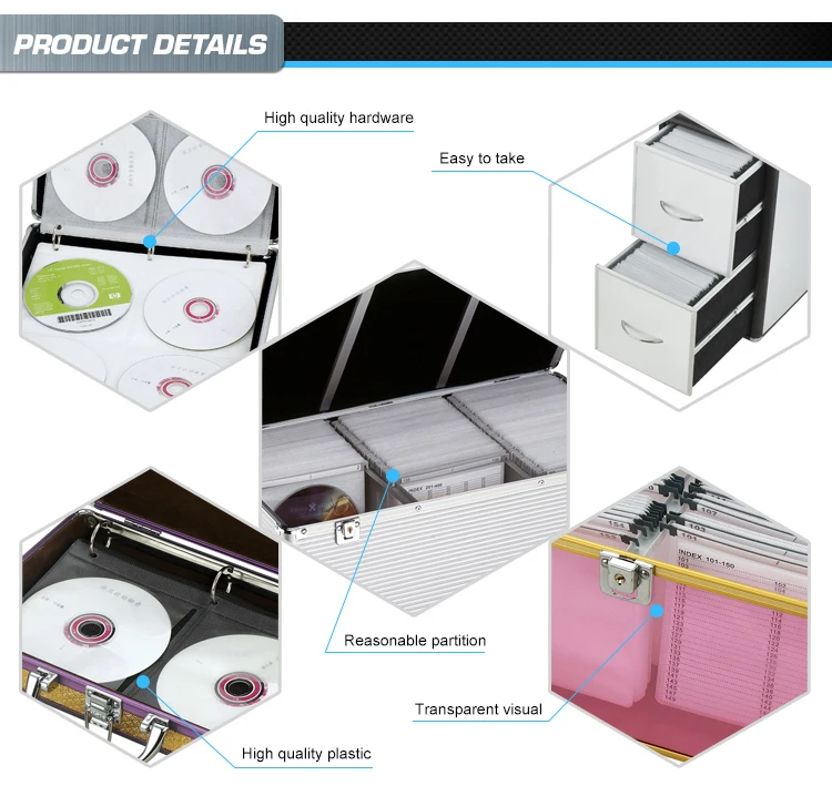 Aluminum CD bags,DVD bag,CD case,DVD case
