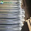galvanised palisade fencing used for residential H post 100x55x5mm rail section 50x50x5mm W type 75x2mm 17pc fish plate 65x3mm