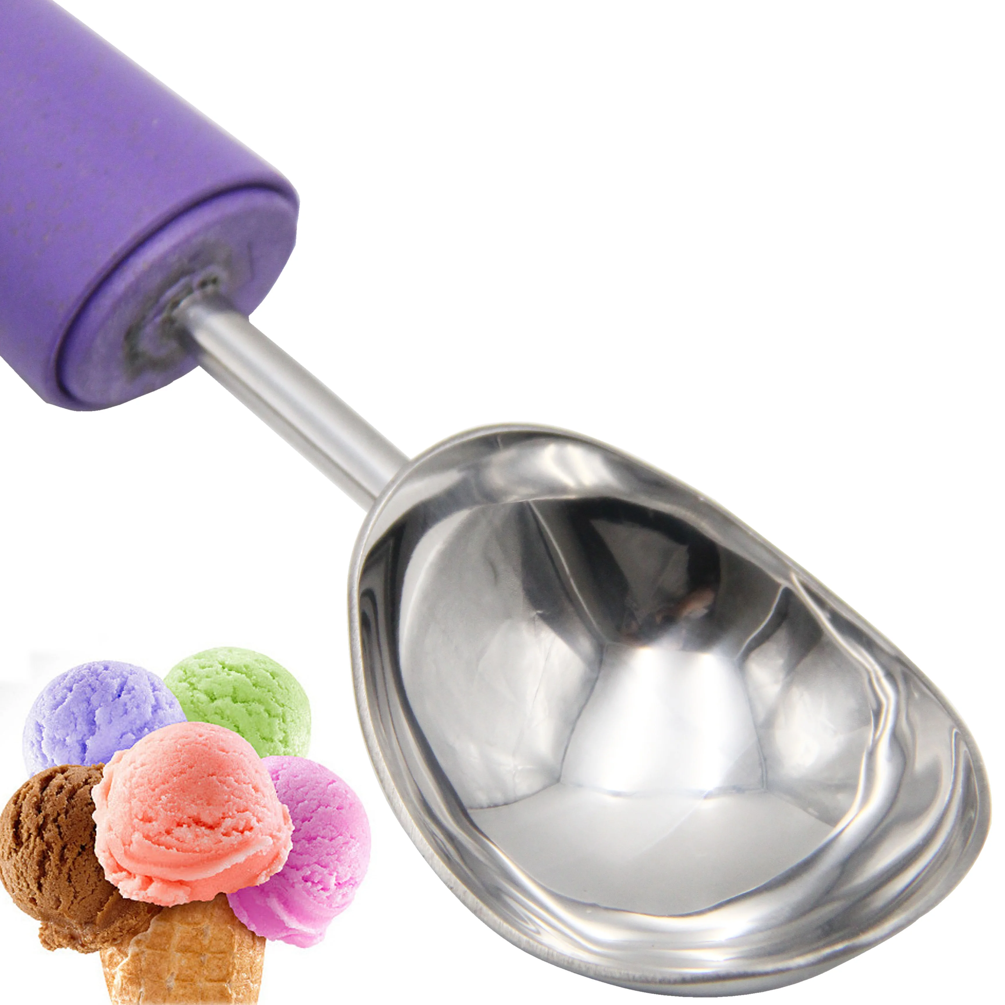 

Cheap hot selling Stainless Steel Ice Cream Spoon, Rice