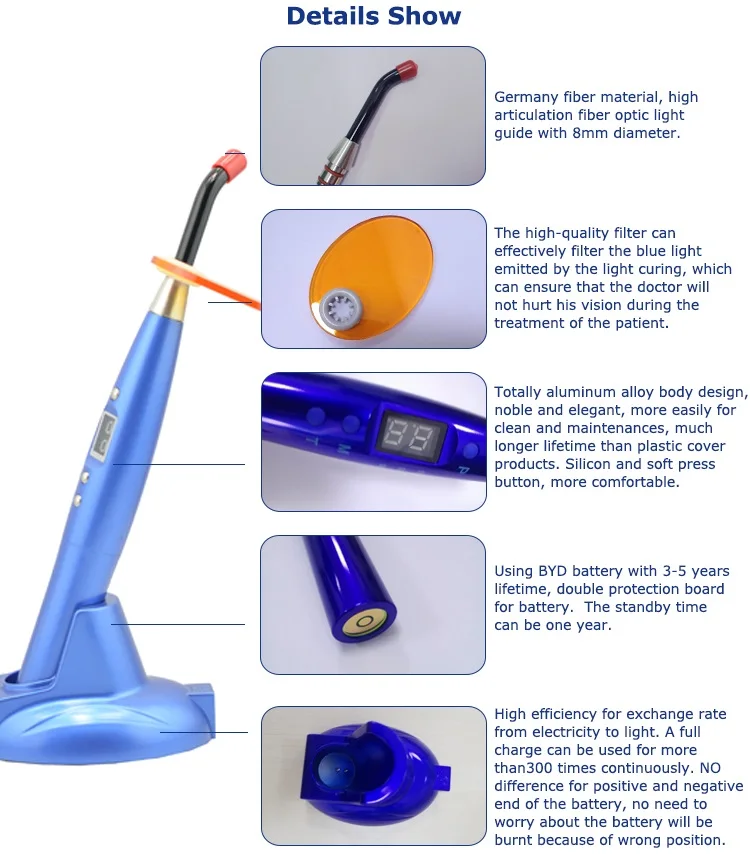 Dental Ortholux Luminous Led Curing Light With High Intensity Buy Led