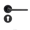 2017 top sell! Special design Zinc/Zamak door lever handle with rose/rosette Black color