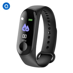 Hot sale M3 Smart bracelet Bluetooth 4.1 Health Bracelet for Android IOS Phone