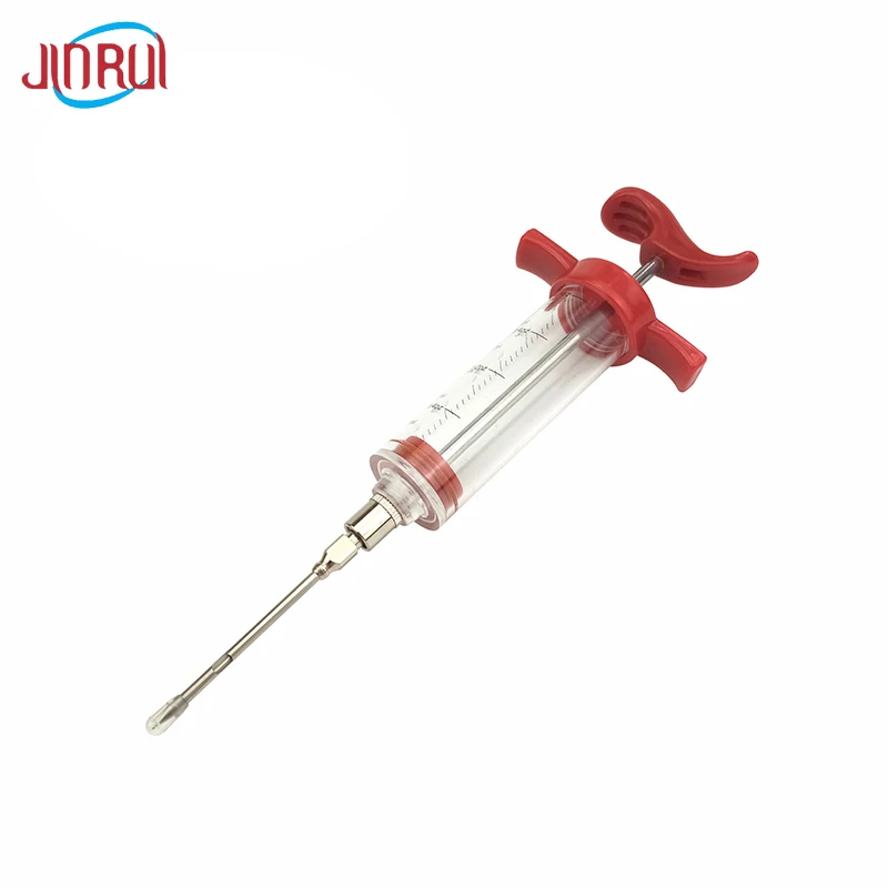 
Plastic Meat Injector Syringe With Measurement And Marinade Needles 