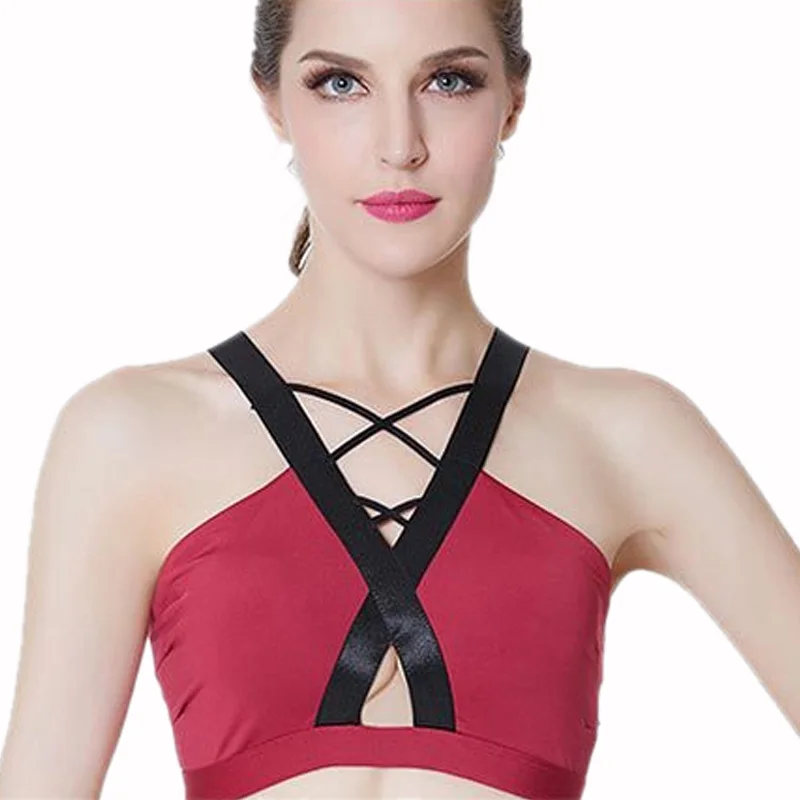 running girl sports bra