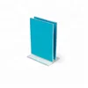 acrylic restaurant menu display card holder stand