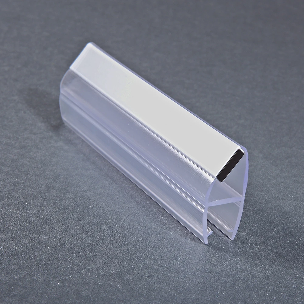 Super Clear Pvc Plastic Enclosure Shower Door Edging Strips