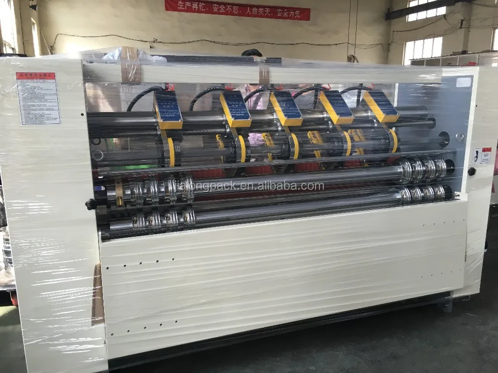 Dongguang Jialong Thin Blade Slitter Scorer Machine /thin Knife Slitter Scorer / Carton Box