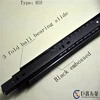 2017 super quality rail apply to funiture 3 fold ball bearing slide