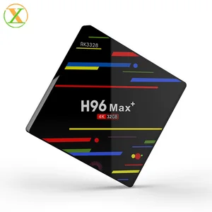 Android 9.0 ultra 4K HD TV box H96 Max plus RK3328 4GB ram 32GB set top box google play store app download free