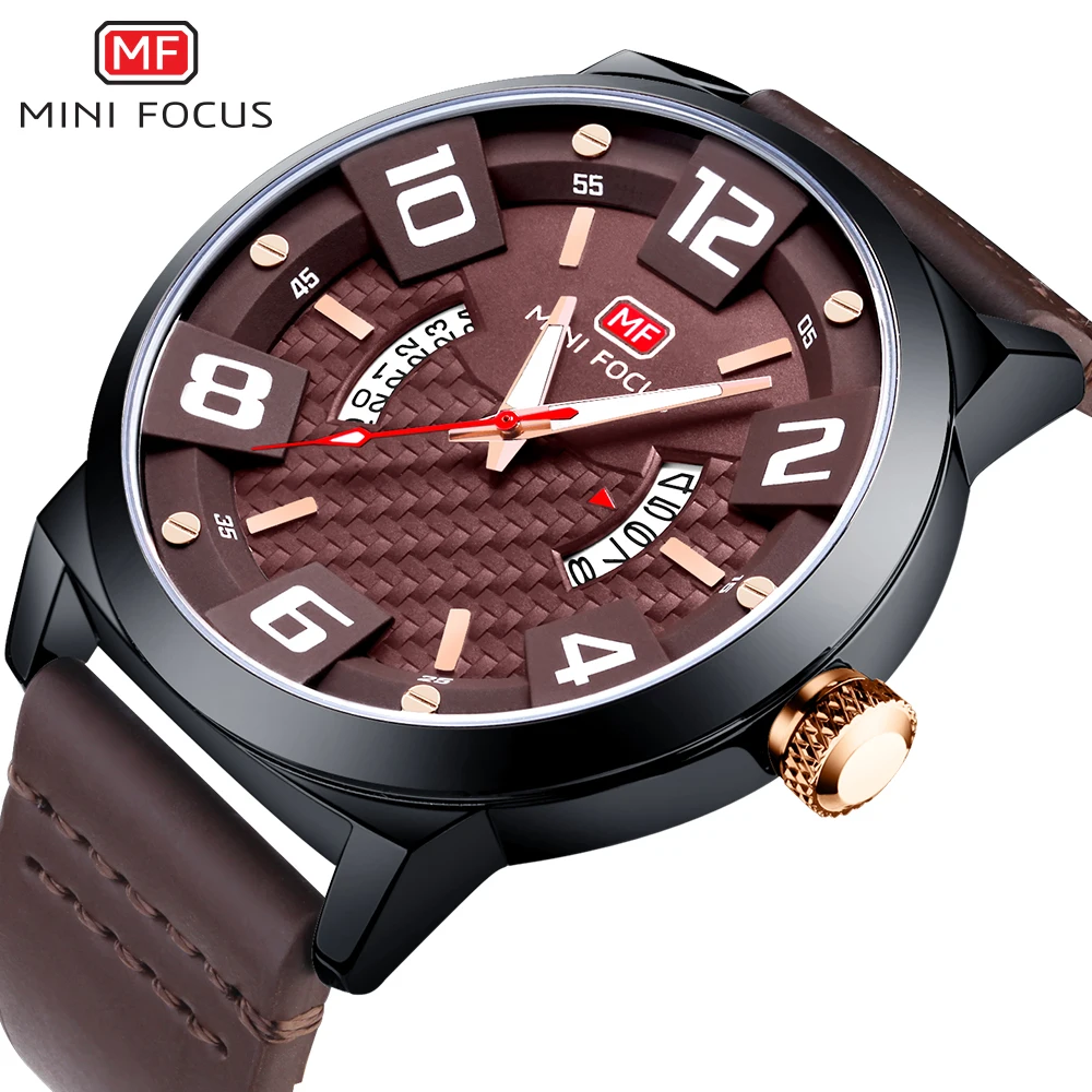 

MINI FOCUS MF0149G Men Quartz Watch Multifunction Watch