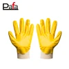 Mining working nitrial hand gloves with fully coated