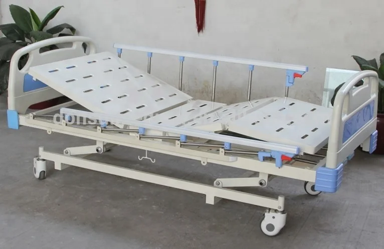 
2019 Hot Sale Factory Prices CE ,ISO Three Functions Manual Hospital Bed 