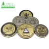 New design dragon baseball russian red cross taekwondo blank metal custom spinner challenge coin sublimation for souvenir
